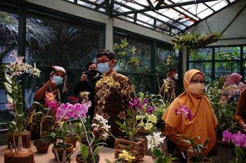 Unila Melauncing Kampus Garden Berupa Konservasi Anggrek
